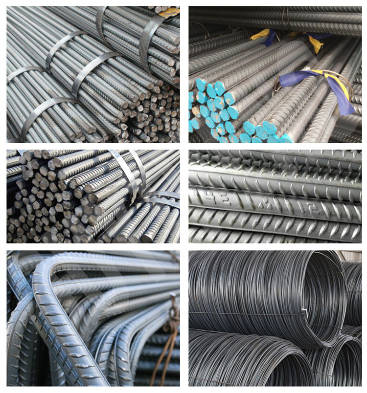 50mm Deformed Steel Rebar Q235 Construction Steel Bar Customized