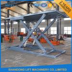 3.5m Hydraulic Scissor Car Lift / Hydraulic Home Garage CE SGS