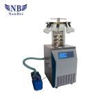 Multi Pipe Lab Freeze Dryer Top Press , Lab Scale Equipment LGJ-12-4