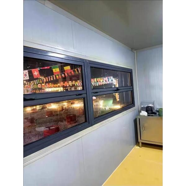 HearthGlow Fireplace Adjacent Folding Window Featuring Heat-Resistant Glass for Winter Evening Ambiance