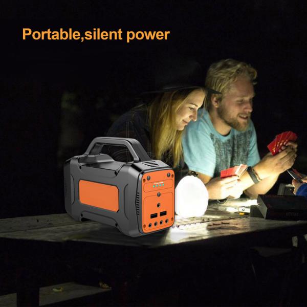 100W UPS Lithium Battery 9V-12.6V 36000mAh Portable Power Station For Outdoor
