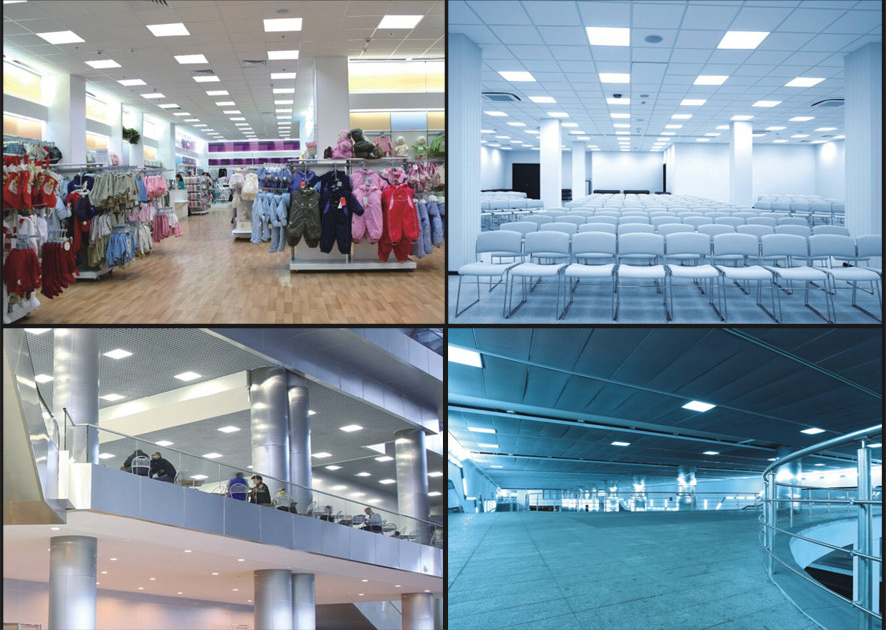 600*600 50w led panel light CE&ETL certs aooroval