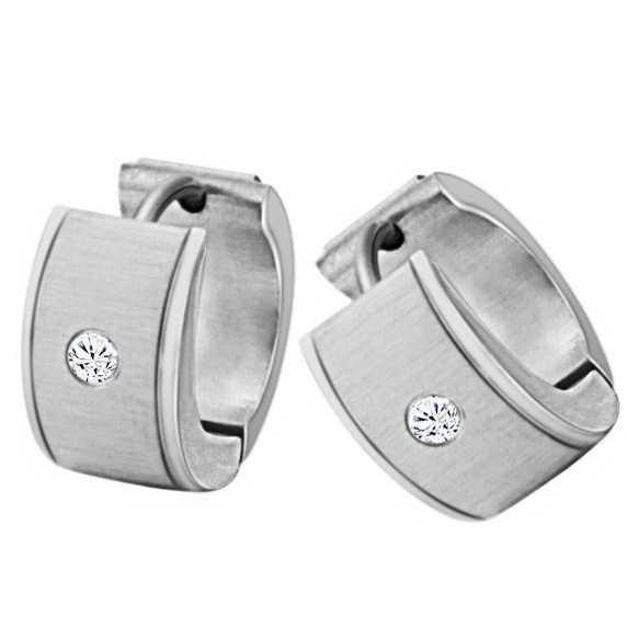 Tagor Stainless Steel Jewelry Factory High Quality Fashion Earring Studs