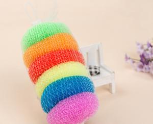 Wholesale Anti Mildew Plastic Wire Dishwasher Scrubber , Plastic Pot Scourers With 3 Years Long Lifetime from china suppliers