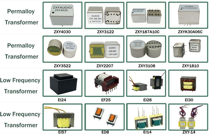 1:12 600:600 ZXY3108 Permalloy Audio Isolation Transformers For Microphone