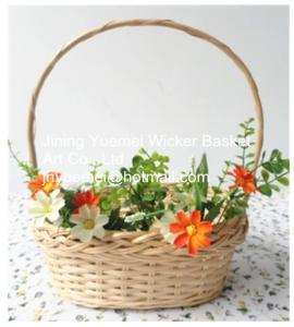 Wholesale 2016 wicker handle basket wicker flower basket wicker food basket from china suppliers