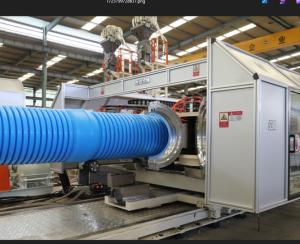 Wholesale High Speed Double Layer Plastic HDPE Corrugated Tube Production Line Forming Machine from china suppliers