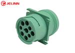 Green J1939 9 Pin Connector Type 2 Male Plug Deutsch HD10-9-1939P-P080