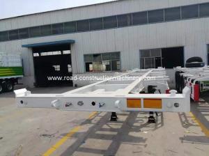 Wholesale 40ft Skeleton Container Frame Trailer 3 Axles 4 Axles Steel from china suppliers