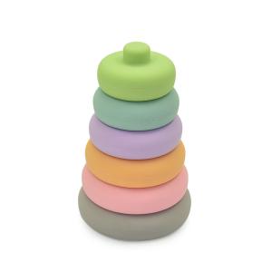 Wholesale Light Color OEM 5cm EN71 Baby Stacking Toys For 1 Year Old from china suppliers