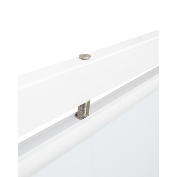 360 Ddgree Double Sided Whiteboard With Stand SGS Certification ABS Corner