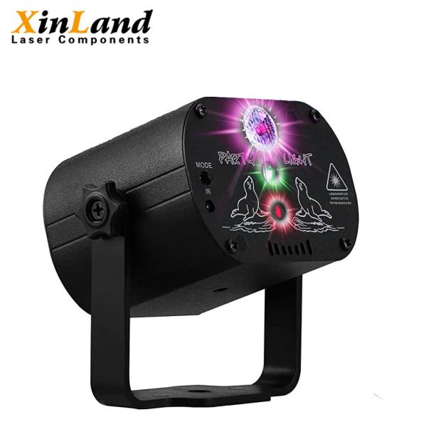Aluminum Housing Laser Party Light DJ Stage Lasers Night Light Projector USB
