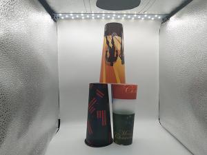Wholesale Iml Printed Plastic Cups 700ml Reusable In Mould Label FDA Certification from china suppliers