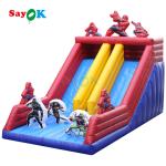 Commercial Colorful Inflatable Bounce House & Slide Combo for Kids and Adults
