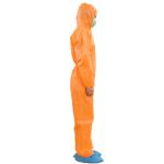 Orange Impervious Non Woven Coverall For Health Care Free Sample Available