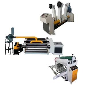 Wholesale 2 Ply Single Facer Corrugated Paperboard Sheet Cutting Machine for Carton Box Packing from china suppliers