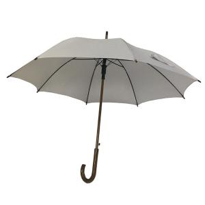 Wholesale 23 inch straight auto open umbrella with wooden shaft and wooden handle umbrella from china suppliers
