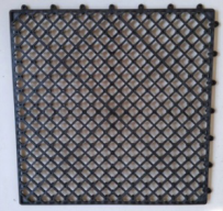 DIY Floor Plastic Click Base Deck Tile with 10-14mm Thickness and Cutting Service