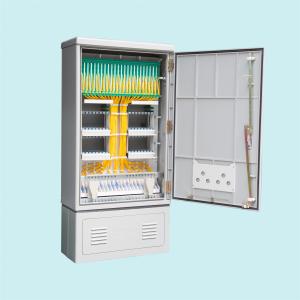 Wholesale SMC Fiber Termination Cabinet 144/288/576 Fibers Single Side Lockable Door from china suppliers