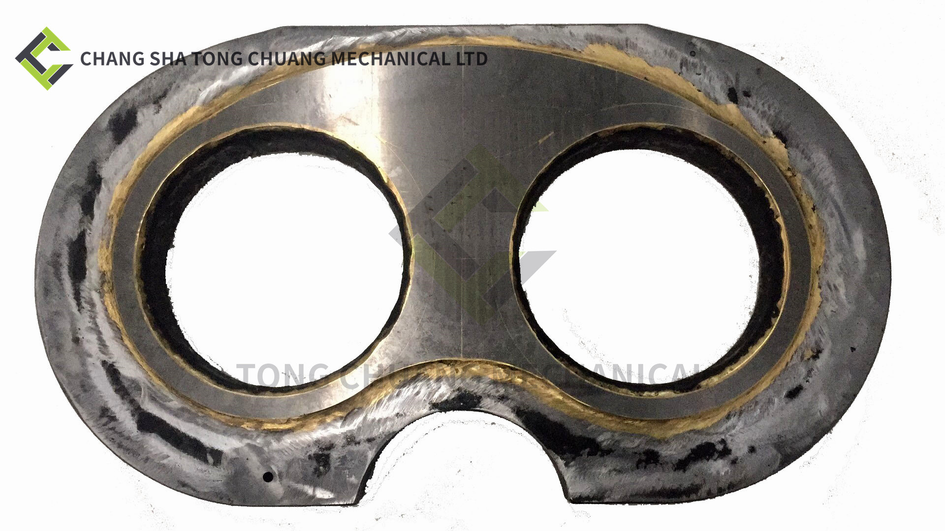 Zoomlion High pressure Concrete Trailer Pump Spare Parts Double Alloy Wear Plate 000190204A0000015