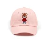 100% Cotton Childrens Fitted Hats Sports Cap Plain custom Embroidered logo