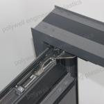 Aluminum Profile Thermal Heat Insulation Windows 5m Horizontal With Heat