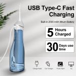 Plastic ABS DIY Electric Cordless Water Flosser IPX7 Waterproof for Teeth