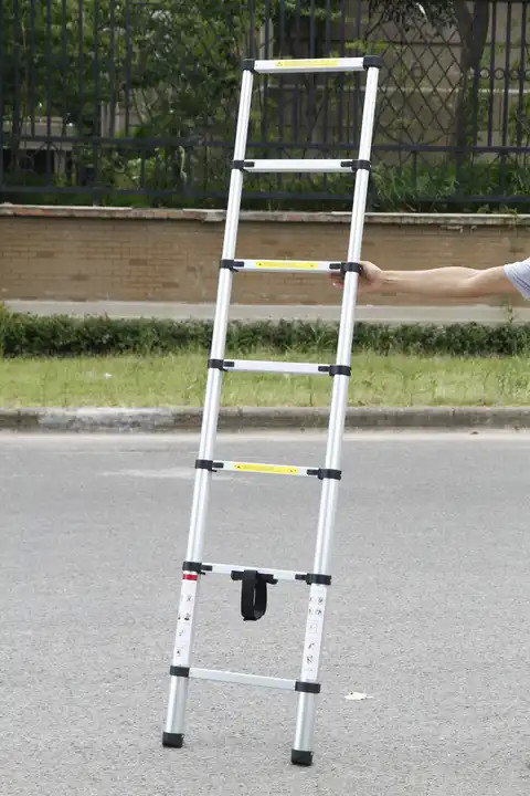 CE Emergency Rescue Equipment Retractable Aluminum Telescopic Ladder