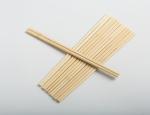 OPP Packing Twin Mao Bamboo Chopsticks Disposable With Knot,naked chopsticks