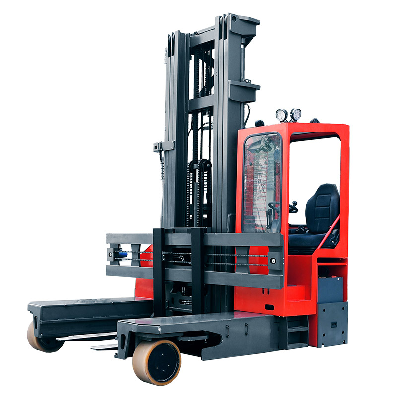 2900 Kg 4-Directional Electric Battery Operated Reach Truck 3 Ton Multidirectional Forklift 8m Height