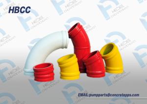 Wholesale Most durable DN125 concrete pump parts double-layer wear-resistant concrete pipe elbow from china suppliers
