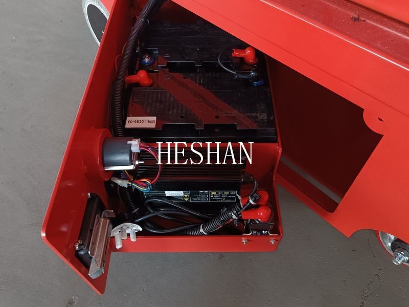 300kg Mobile Hydraulic Scissor Lift 3.9M Self Propelled Electric Scissor Lift