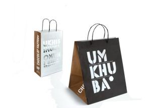 Wholesale UV Coating Paper Shopping Bag For Clothes Packaging, Personalized Custom Paper Gift Bags from china suppliers
