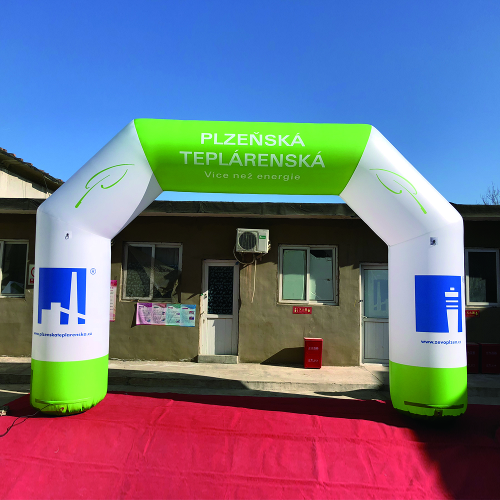 Custom Printing Inflatable Finish Arch Outdoor Inflatable Entrance Arch