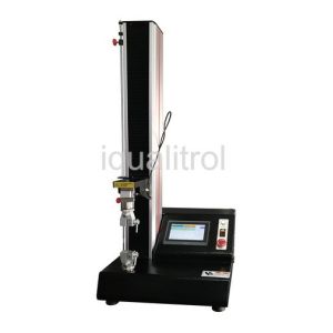 Touch Controller Single Column Tensile Testing Machine 5KN / Material Testing