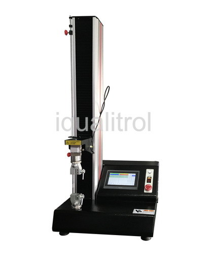 Touch Controller Single Column Tensile Testing Machine 5KN / Material Testing