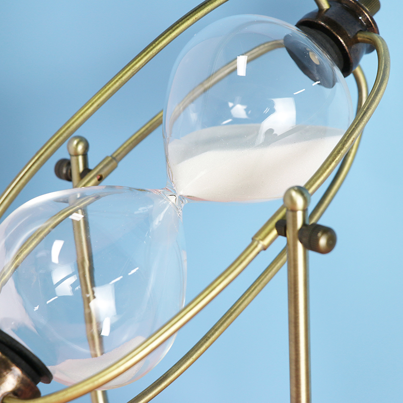 ISO9001 Vintage Hourglass Custom For Home Decoration