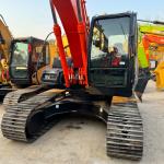Strong Power Used Excavator ZX200 with Original Hydraulic Valve and Soft Steel