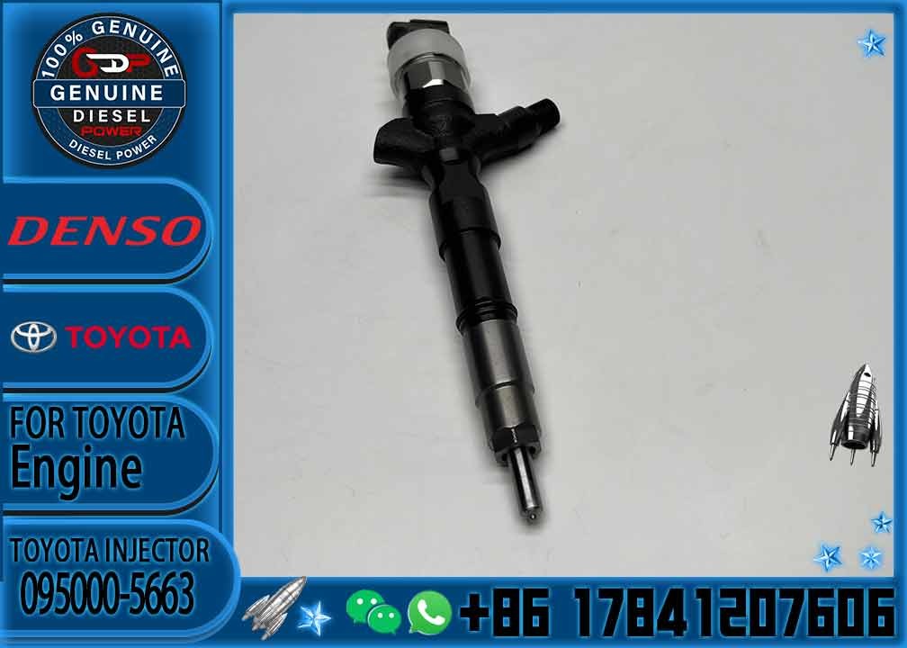 Diesel engine parts 23670-30050 injector 095000-5663