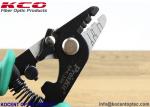 Tri Hole Fiber Optic Tools , Fiber Optic Cable Stripper 148mm Size FTTH CATV