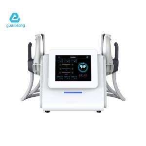 Wholesale 4 Handles Ems Tesla Muscle Stimulator Body Slimming Machine Air Cooling System from china suppliers