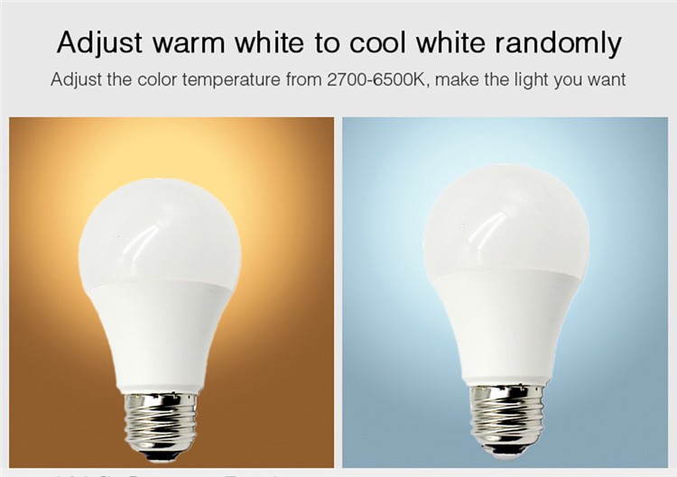 Alexa / Google Assistant WIFI Smart LED Light Bulb Warm White Color