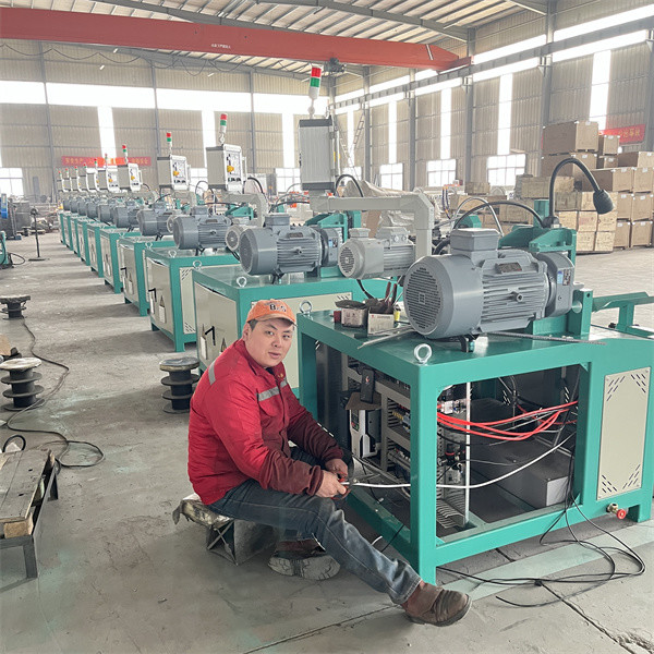 Prestressing Metal Bellows Pipe Making Machine Tubing Material Corrugated Forming Equipment
