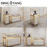 Custom Made Fashion Black White Jewelry Counters Beauty Design Style Durable