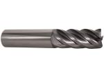 Solid Carbide Multiple Helix Carbide End Mill 4 Flute For Aluminum Alloys Steel