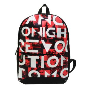 Wholesale students Korean graffiti campus backpack simple junior high school student bag from china suppliers