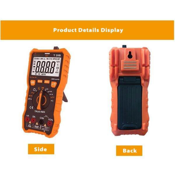 Smart Digital Multimeter NCV Ohmmeter test 1000V Voltage 20A Current Meters Digital Multimeter Meter