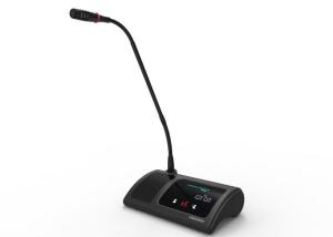 Wholesale CAT5 Wired Audio Conference Microphone Digital Discussion Chairman / Delegate Unit from china suppliers