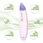 Home Use Blackhead Remover Machine , 4 In 1 Blackhead Vacuum Gun