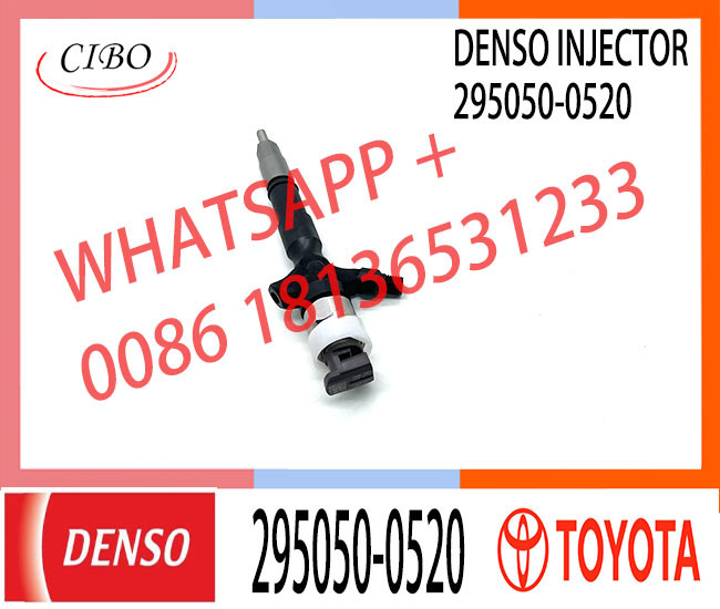 Diesel Fuel Injector Common rail injector 23670-39365 23670-0L090 295050-0180 295050-0520 For Toyota Hilux 2KD/1KD-FTV 1